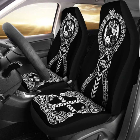 Tonga Car Seat Covers - Tonga Coat Of Arms Polynesian Tribal - 04 181703 - YourCarButBetter