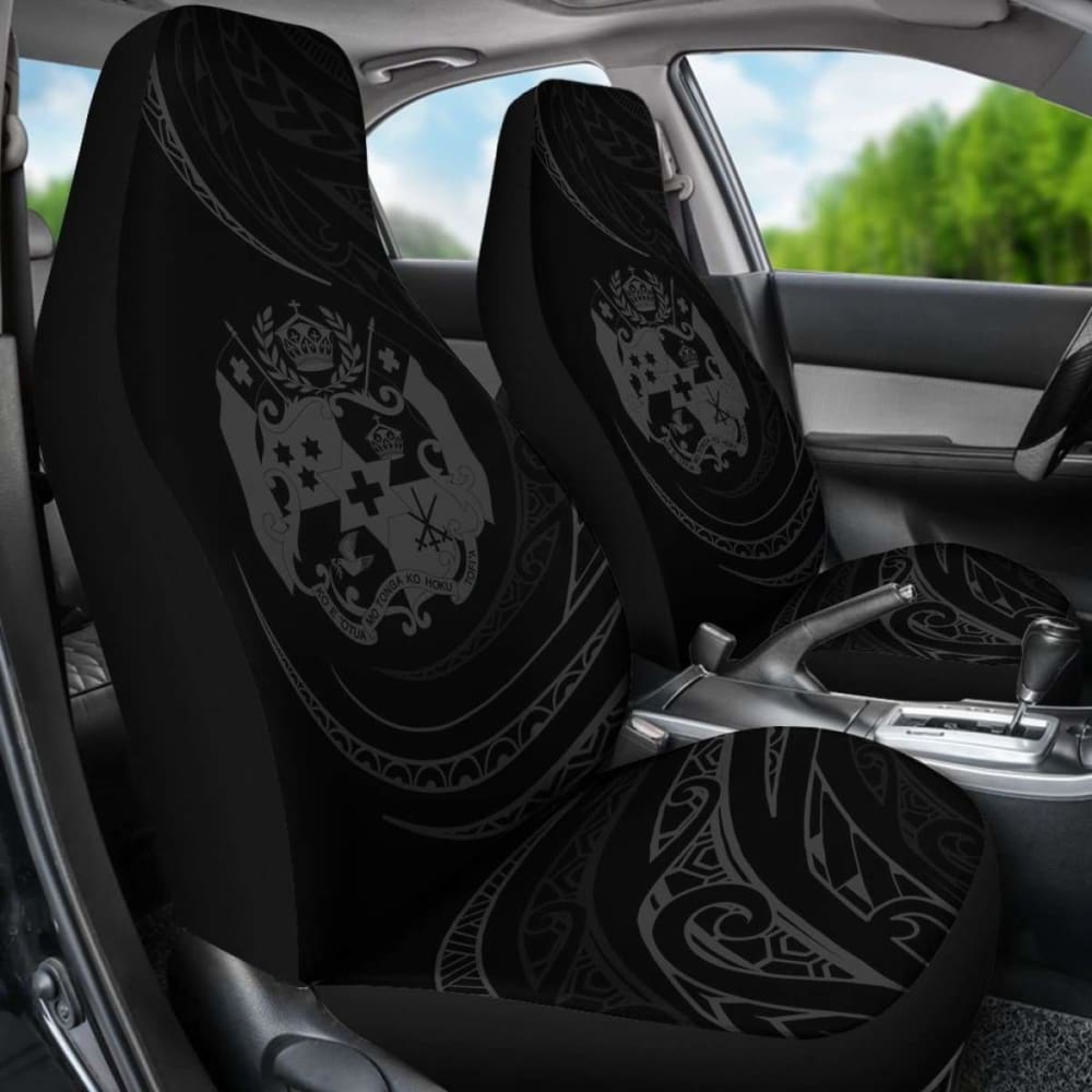 Tonga Car Seat Covers - Grey - Frida Style - 181703 - YourCarButBetter