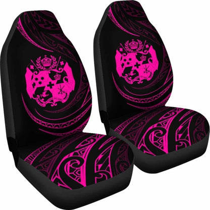 Tonga Car Seat Covers - Pink - Frida Style - 181703 - YourCarButBetter