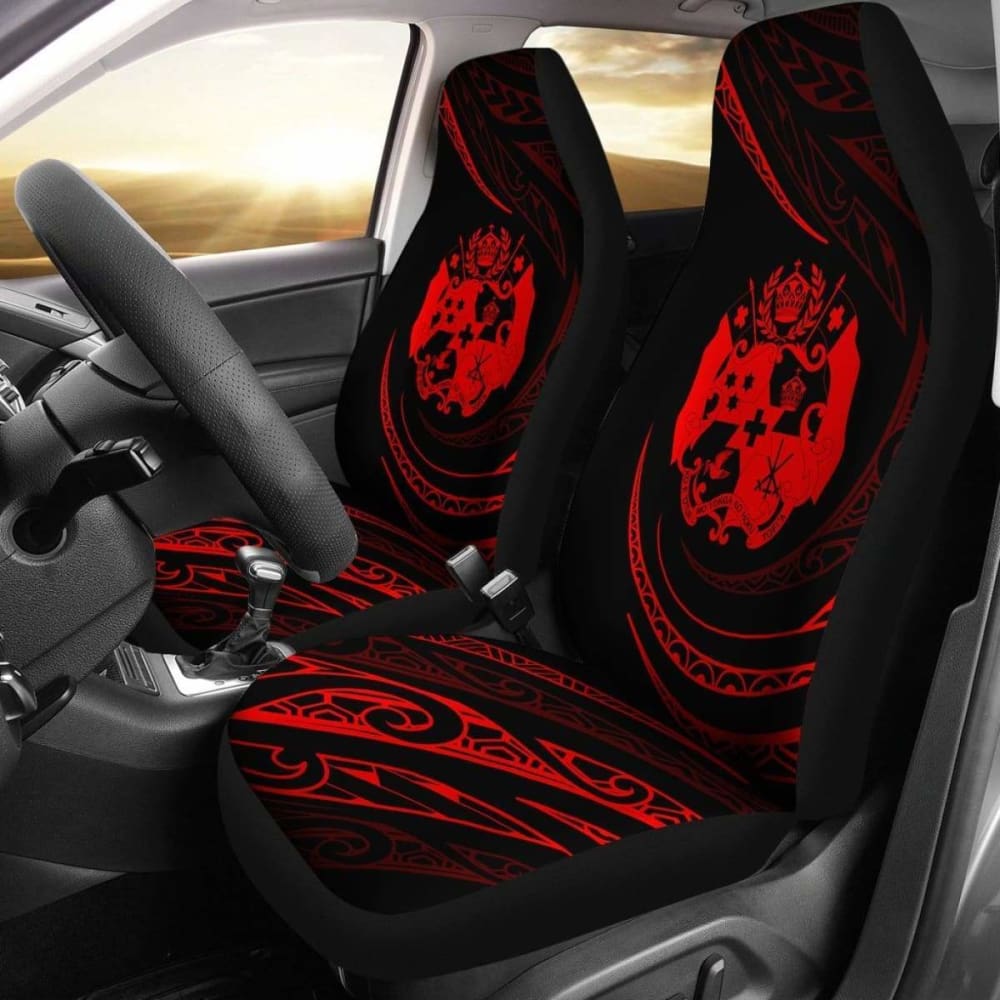 Tonga Car Seat Covers - Purple - Frida Style - 181703 - YourCarButBetter