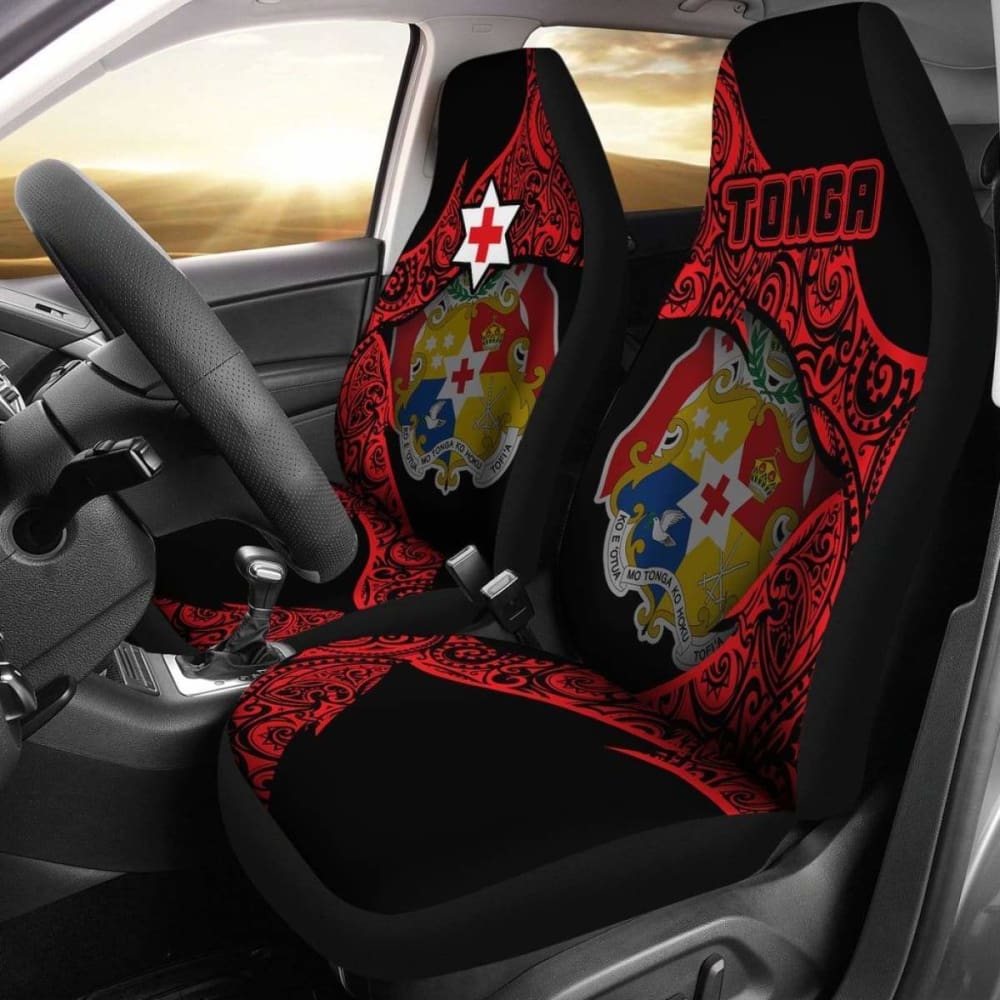 Tonga Car Seat Covers - Tongan Style - 01 181703 - YourCarButBetter
