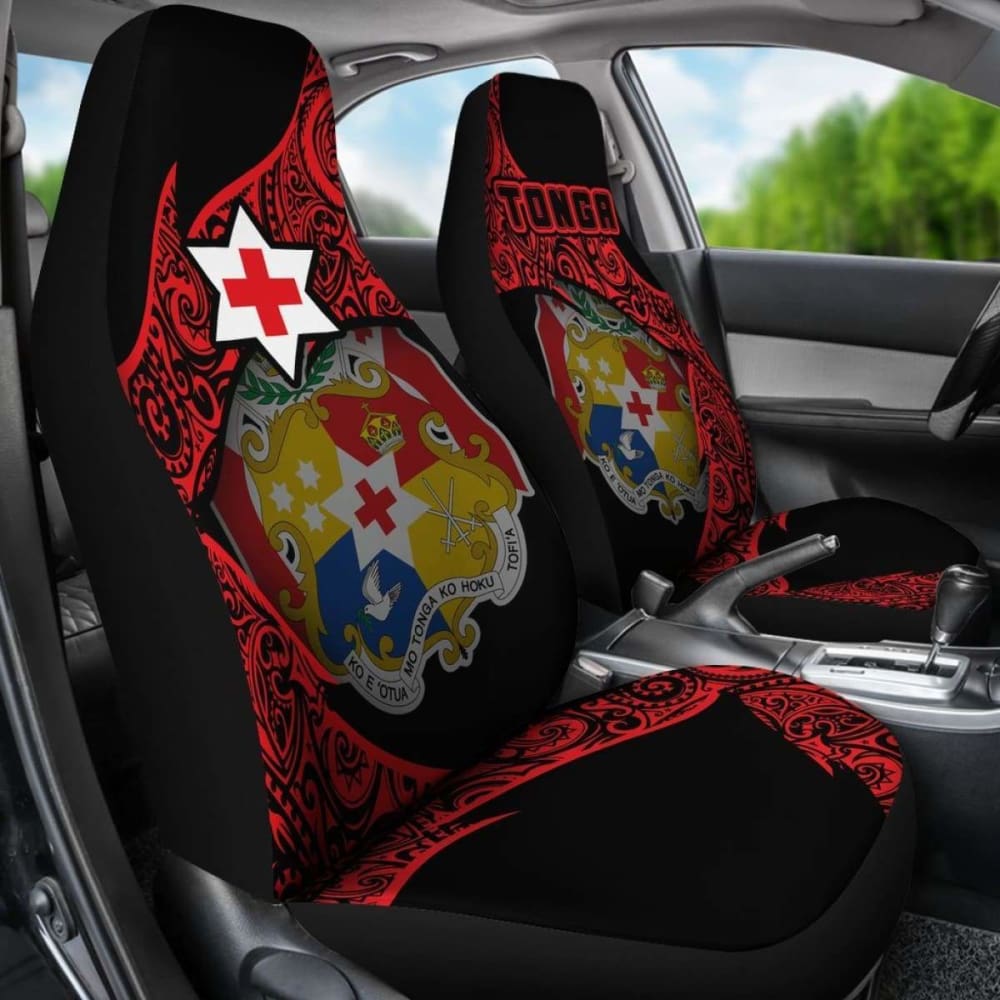 Tonga Car Seat Covers - Tongan Style - 01 181703 - YourCarButBetter