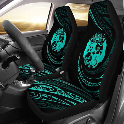 Tonga Car Seat Covers - Turquoise - Frida Style - 181703 - YourCarButBetter