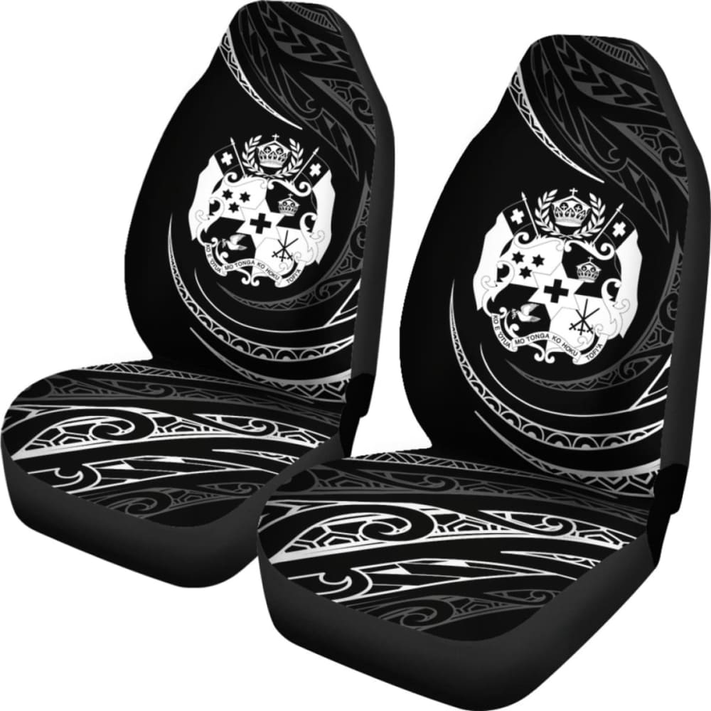 Tonga Car Seat Covers - White - Frida Style - 181703 - YourCarButBetter