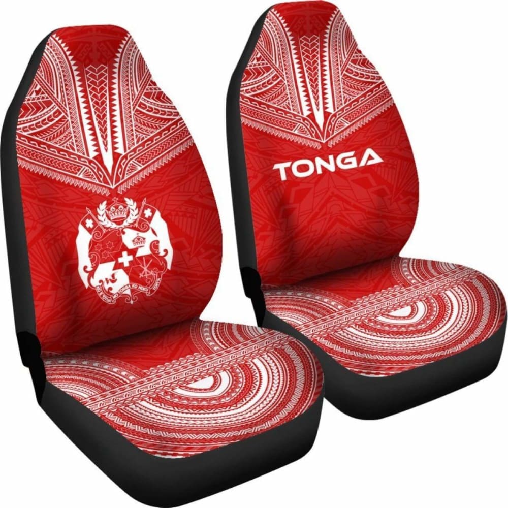 Tonga Flag Polynesian Chief Car Seat Cover 10 181703 - YourCarButBetter