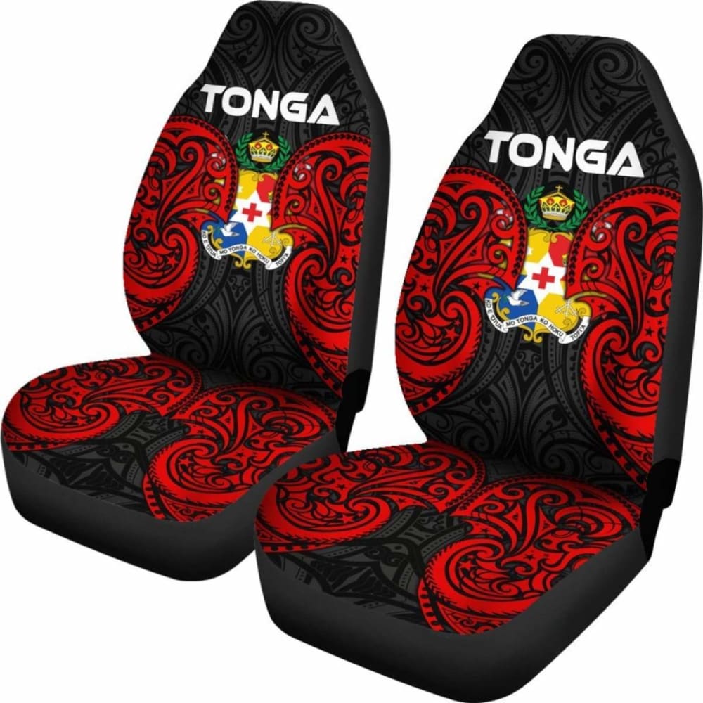 Tonga Polynesian Car Seat Cover - Tongan Spirit - 181703 - YourCarButBetter