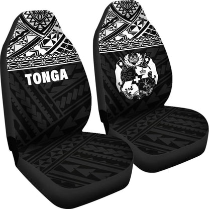 Tonga Polynesian Car Seat Covers Black - 11 181703 - YourCarButBetter