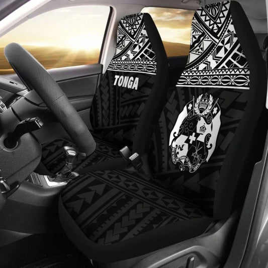 Tonga Polynesian Car Seat Covers Black - 11 181703 - YourCarButBetter