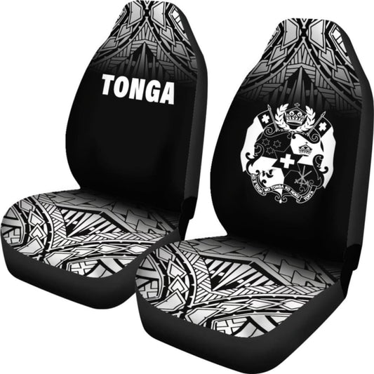 Tonga Polynesian Car Seat Covers - Black Fog - 11 181703 - YourCarButBetter