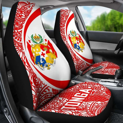 Tonga Polynesian Car Seat Covers Circle Style 07 4 181703 - YourCarButBetter