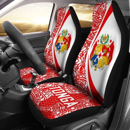Tonga Polynesian Car Seat Covers Circle Style 07 4 181703 - YourCarButBetter