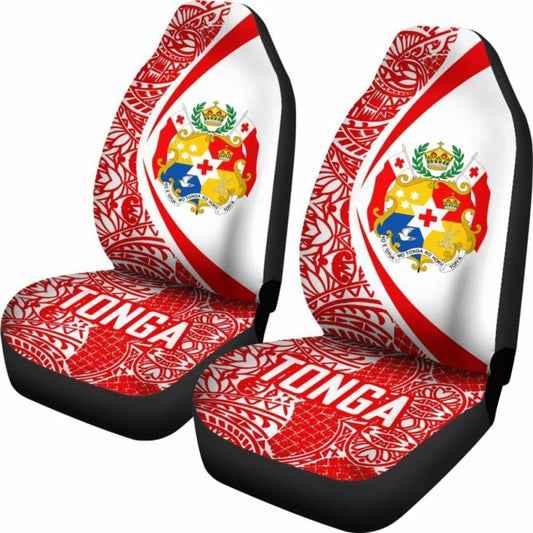 Tonga Polynesian Car Seat Covers Circle Style 07 4 181703 - YourCarButBetter