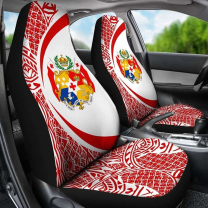 Tonga Polynesian Car Seat Covers Circle Style 1 181703 - YourCarButBetter
