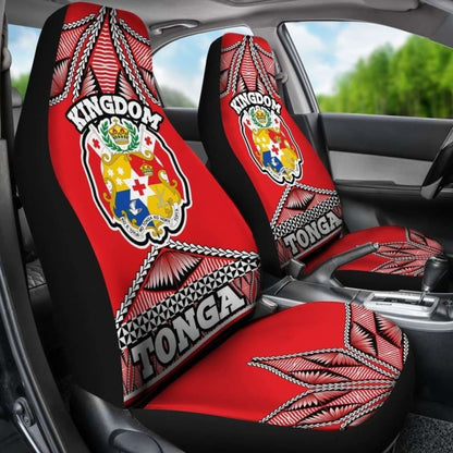 Tonga Polynesian Car Seat Covers Coat Of Arms 12 181703 - YourCarButBetter