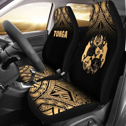 Tonga Polynesian Car Seat Covers - Gold Fog - 11 181703 - YourCarButBetter