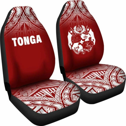 Tonga Polynesian Car Seat Covers - Red Fog - 11 181703 - YourCarButBetter