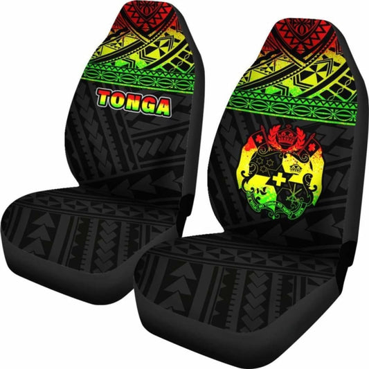 Tonga Polynesian Car Seat Covers Reggae - 11 181703 - YourCarButBetter