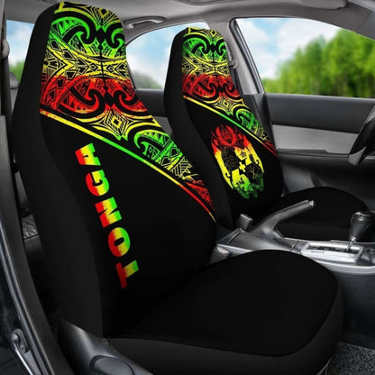 Tonga Polynesian Car Seat Covers - Reggae Curve - 11 181703 - YourCarButBetter