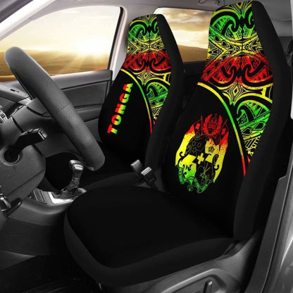 Tonga Polynesian Car Seat Covers - Reggae Curve - 11 181703 - YourCarButBetter