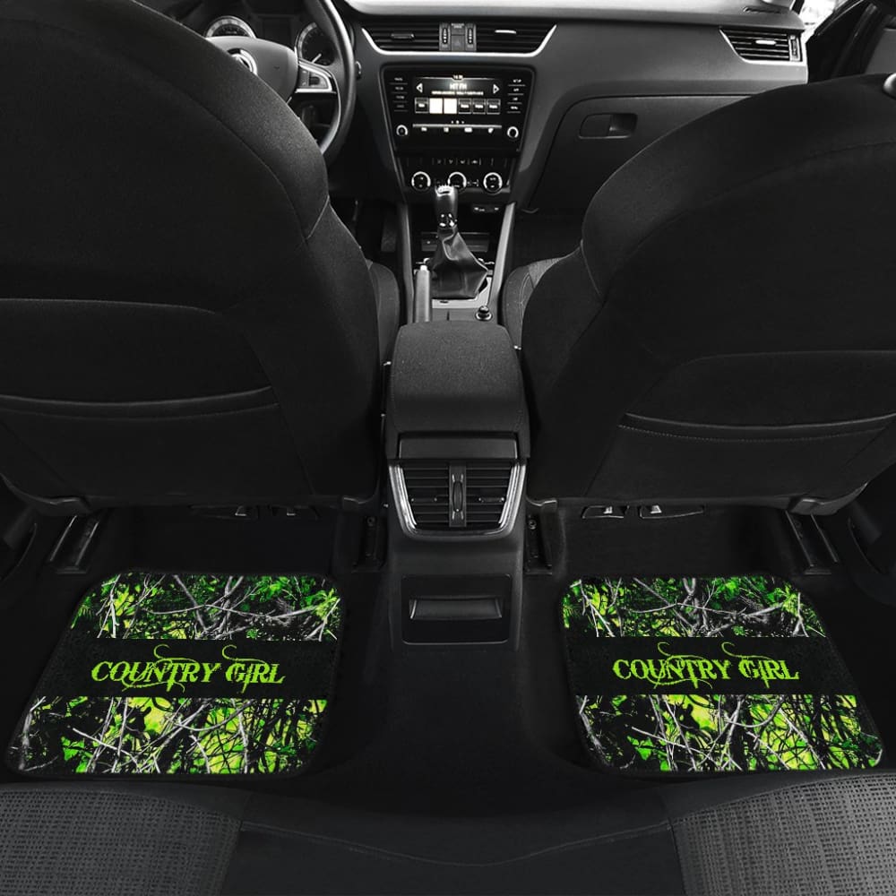 Toxic Country Girl Car Floor Mats 211703 - YourCarButBetter