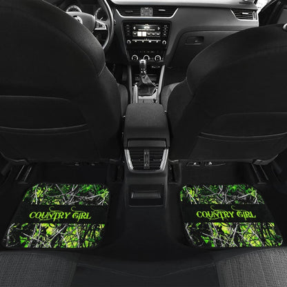 Toxic Country Girl Car Floor Mats 211703 - YourCarButBetter