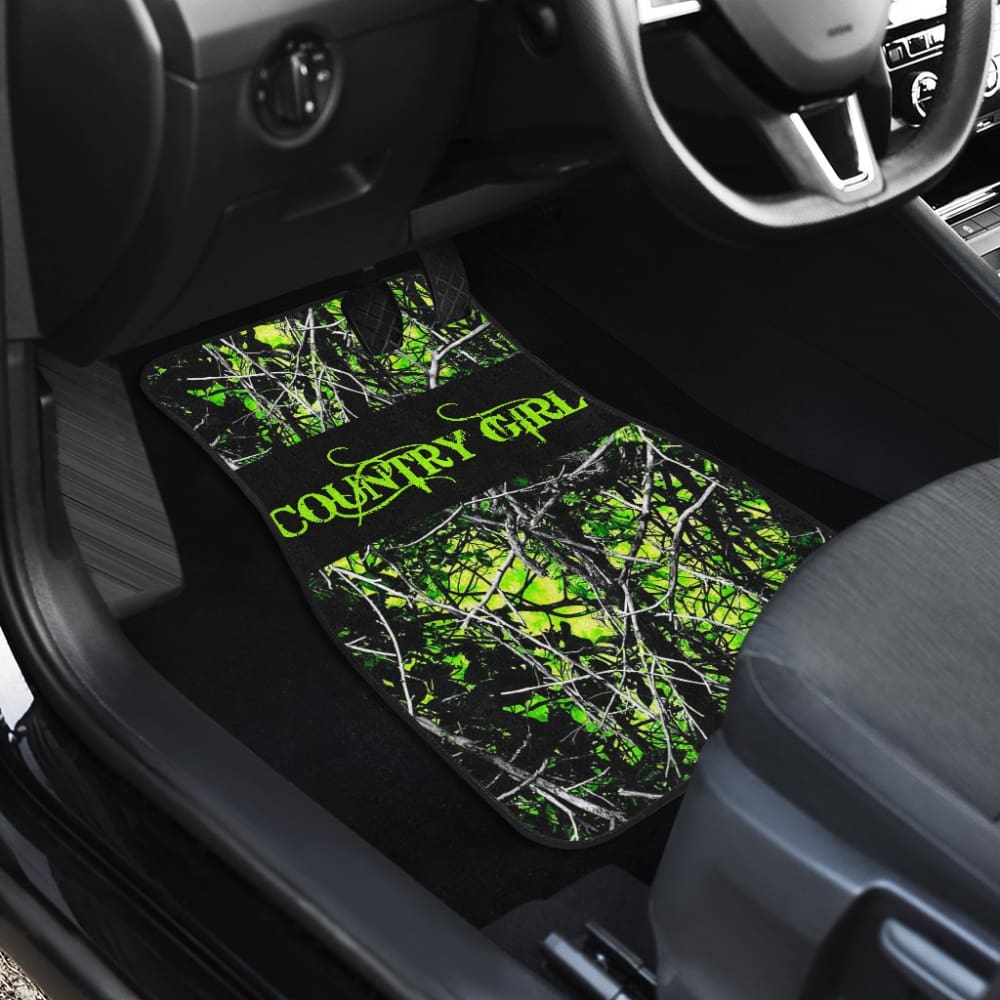 Toxic Country Girl Car Floor Mats 211703 - YourCarButBetter