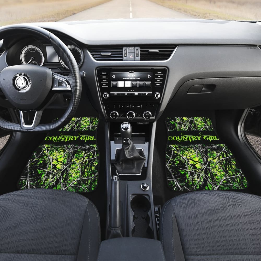 Toxic Country Girl Car Floor Mats 211703 - YourCarButBetter