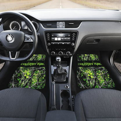 Toxic Country Girl Car Floor Mats 211703 - YourCarButBetter