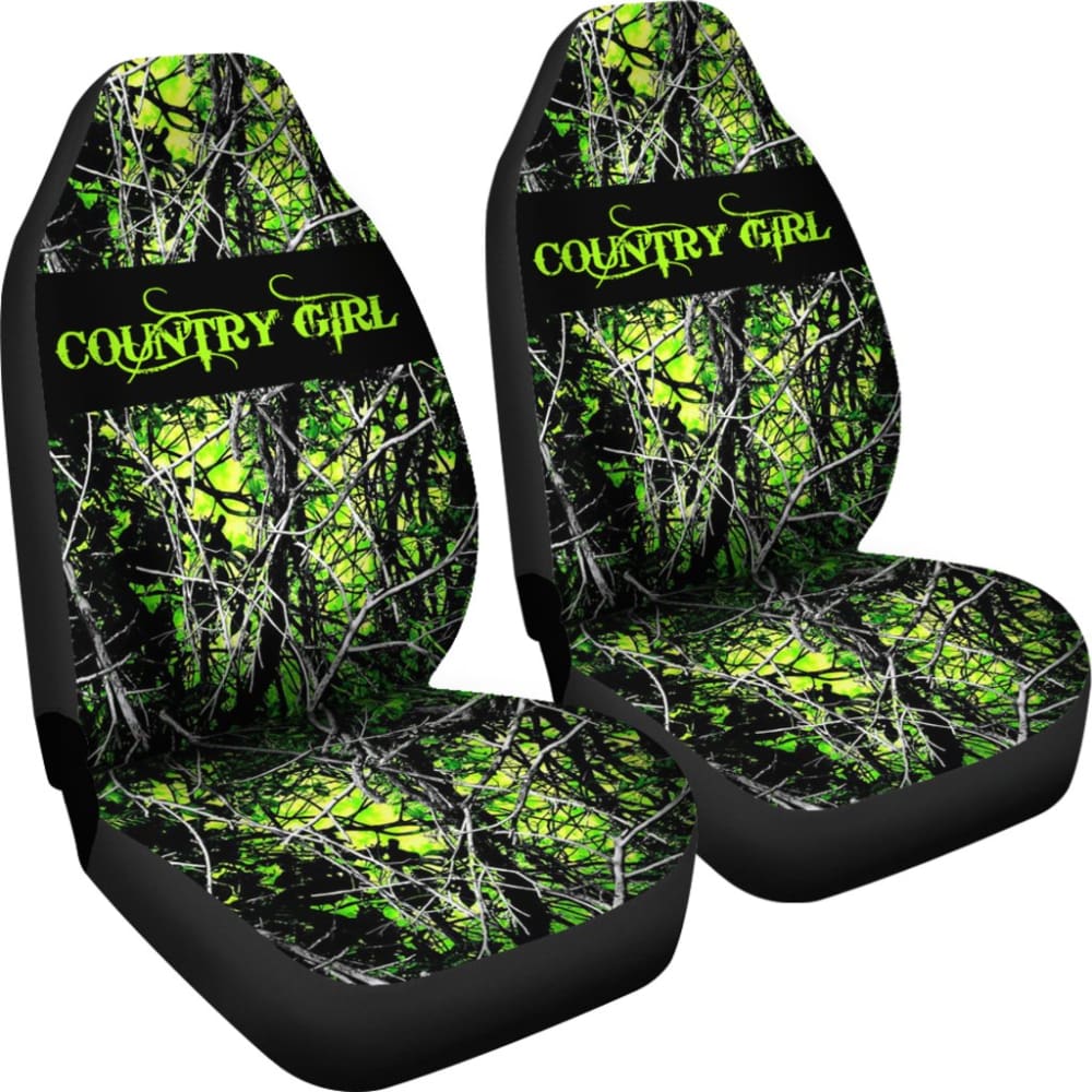 Toxic Country Girl Car Seat Covers 211703 - YourCarButBetter