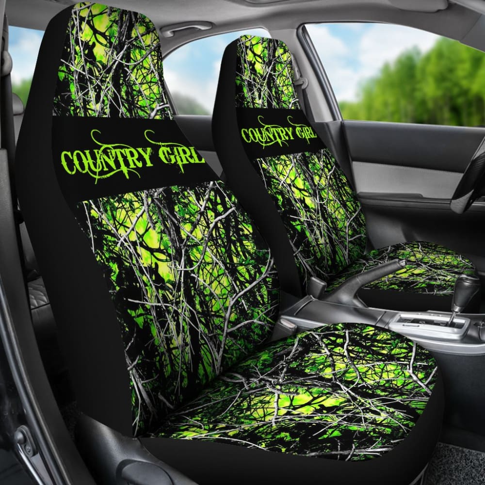 Toxic Country Girl Car Seat Covers 211703 - YourCarButBetter