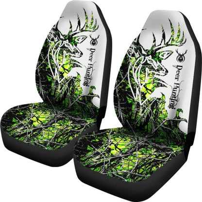 Toxic Deer Hunting Car Seat Covers 211007 - YourCarButBetter