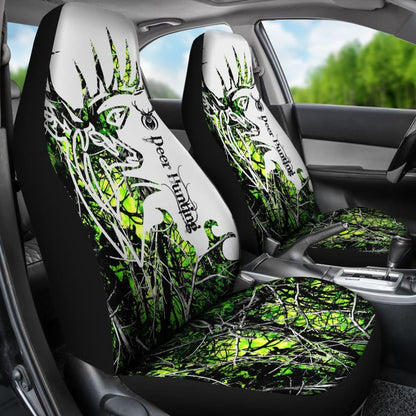 Toxic Deer Hunting Car Seat Covers 211007 - YourCarButBetter