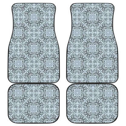 Traditional Indian Element Pattern Front And Back Car Mats 094201 - YourCarButBetter