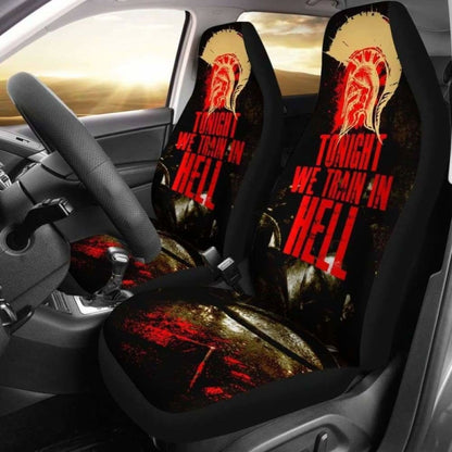 Train In Hell Fitness Car Seat Covers 192609 - YourCarButBetter