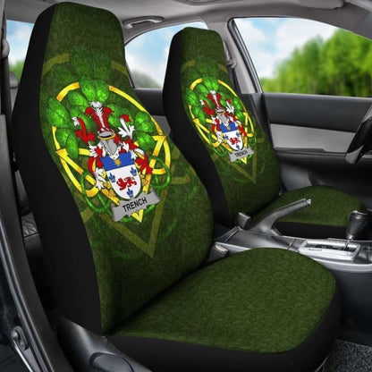 Trench Ireland Car Seat Cover Celtic Shamrock (Set Of Two) 154230 - YourCarButBetter