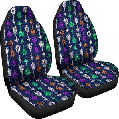 Tribal Aztec Arrows Blue Car Seat Cover 174510 - YourCarButBetter