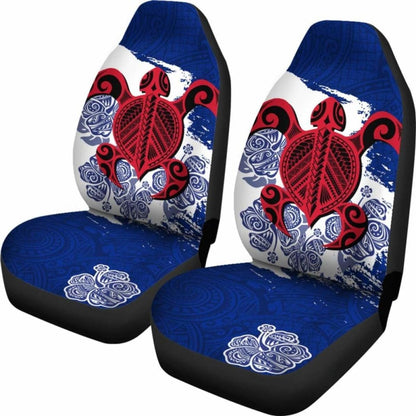 Tribal Turtle Polynesian Car Seat Covers A02 091114 - YourCarButBetter