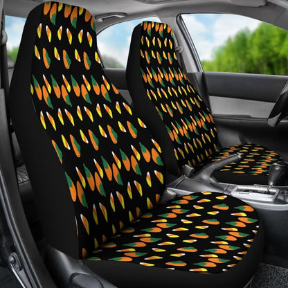 Trick Or Treat Candy Corn Car Seat Covers 103406 - YourCarButBetter