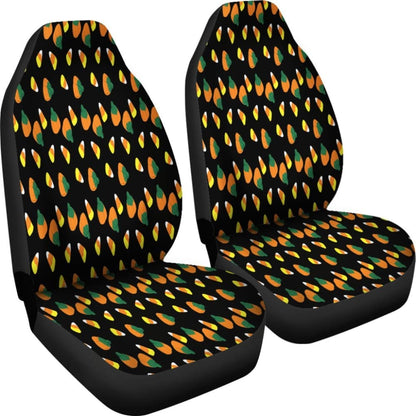 Trick Or Treat Candy Corn Car Seat Covers 103406 - YourCarButBetter