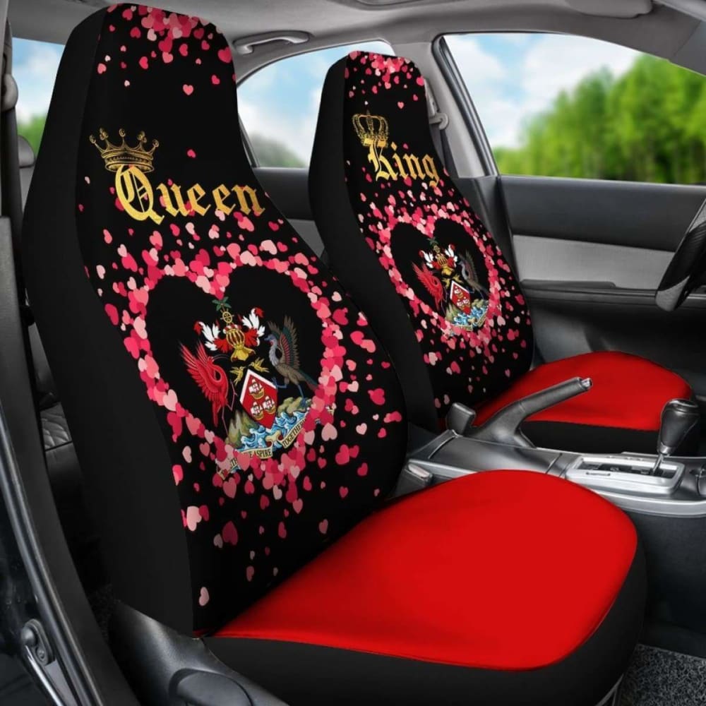 Trinidad And Tobago Car Seat Cover Couple King/Queen (Set Of Two) 110424 - YourCarButBetter