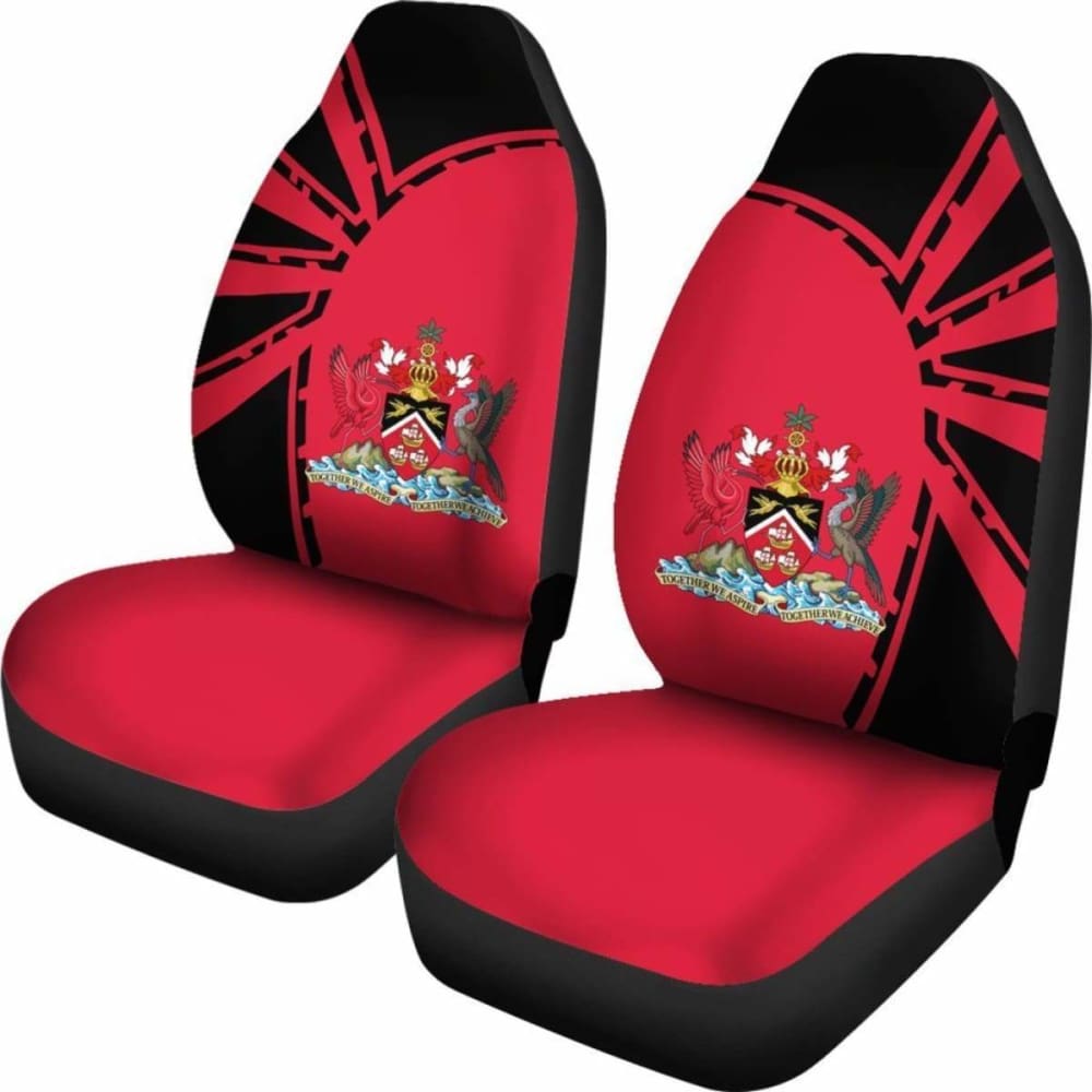 Trinidad Tobago Car Seat Covers Premium Style 5 110424 - YourCarButBetter