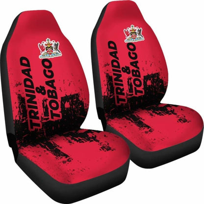 Trinidad & Tobago Car Seat Covers Smudge Style 110424 - YourCarButBetter