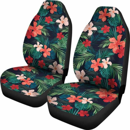 Tropical Flower Car Seat Covers 105905 - YourCarButBetter