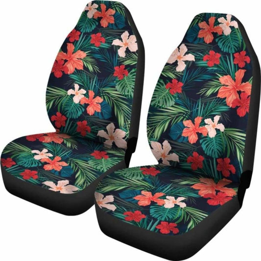 Tropical Flower Car Seat Covers 105905 - YourCarButBetter