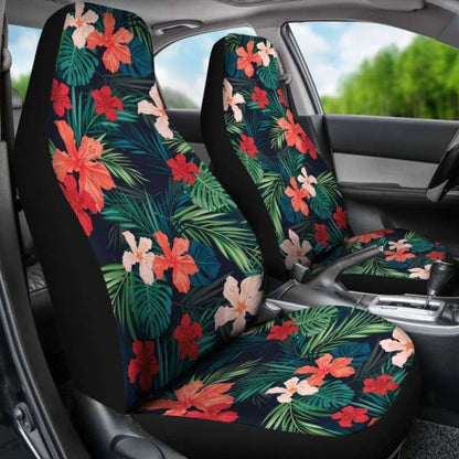 Tropical Flower Car Seat Covers 105905 - YourCarButBetter