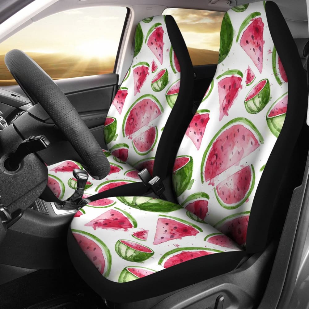 Tropical Watermelon Fruit Car Seat Covers 212004 - YourCarButBetter