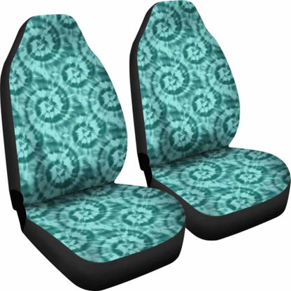 Turquoise Tie Dye Car Seat Covers Seat Protectors 154230 - YourCarButBetter