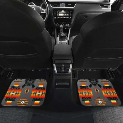Turtle Car Mats Gray Front And Back Car Mats (Set Of 4) 091814 - YourCarButBetter