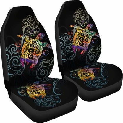 Turtle Hawaiian Car Seat Covers Set Of 2 091814 03 - YourCarButBetter