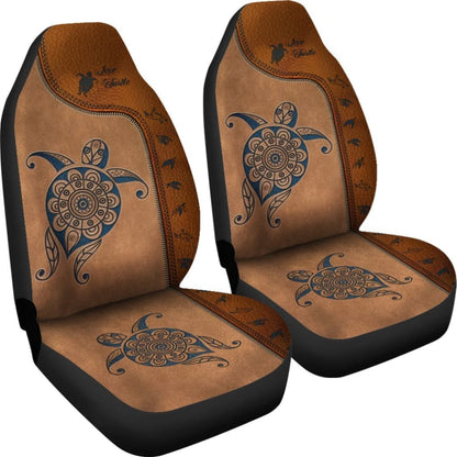 Turtle Leather Car Seat Covers 101819 - YourCarButBetter